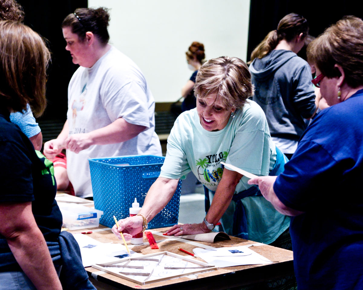 Teachers making set elements